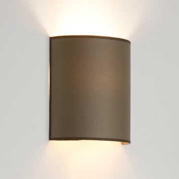 Brilagi - Zidna lampa SEMI CIRCLE 1xE27/15W/230V braon