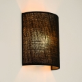 Brilagi - Zidna lampa SEMI CIRCLE 1xE27/15W/230V crno