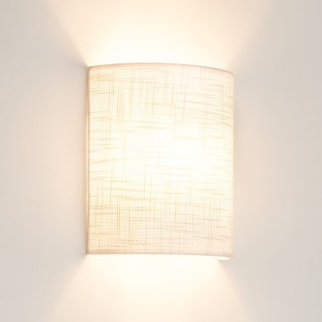 Brilagi - Zidna lampa SEMI CIRCLE 1xE27/15W/230V svetlosiva
