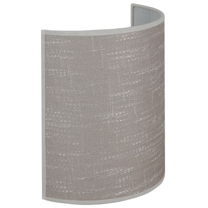 Brilagi - Zidna lampa SEMI CIRCLE 1xE27/15W/230V tamno siva