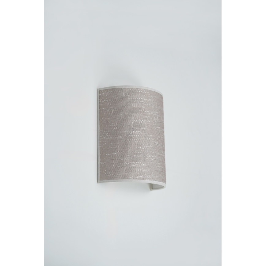Brilagi - Zidna lampa SEMI CIRCLE 1xE27/15W/230V tamno siva