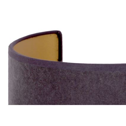 Brilagi - Zidna lampa VELVET 1xE27/40W/230V sivo
