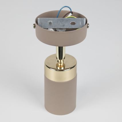 Brilagi - Zidna r. lampa POKER 1xGU10/25W/230V bež/zl.