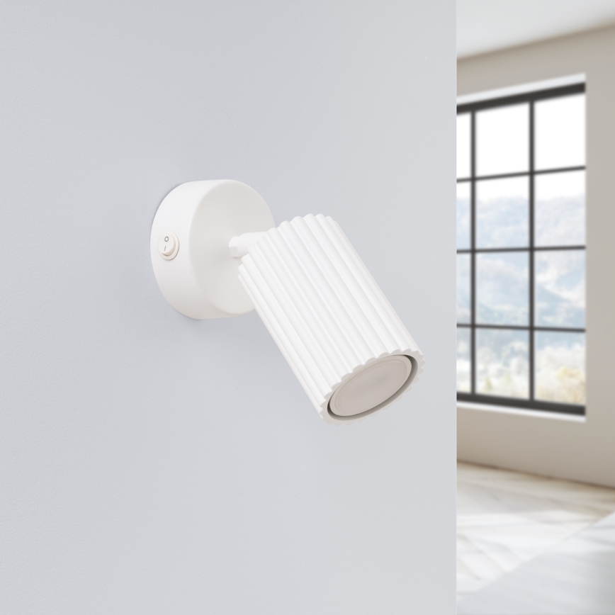 Brilagi - Zidna reflektorska lampa CRESTO 1xGU10/10W/230V bela