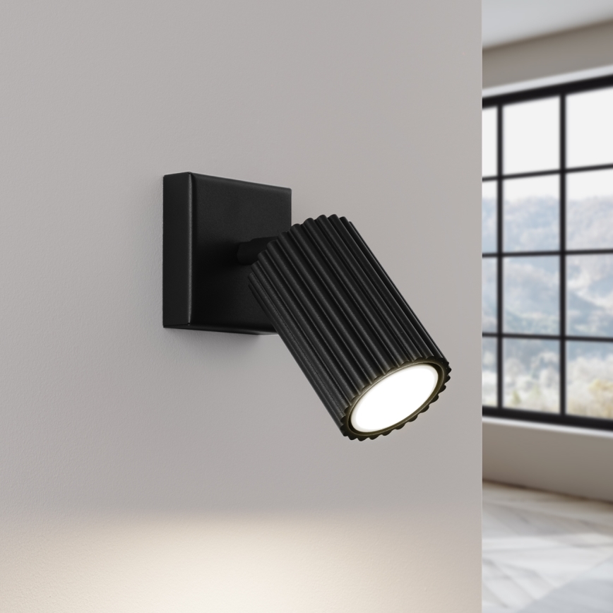 Brilagi - Zidna reflektorska lampa CRESTO 1xGU10/10W/230V crno