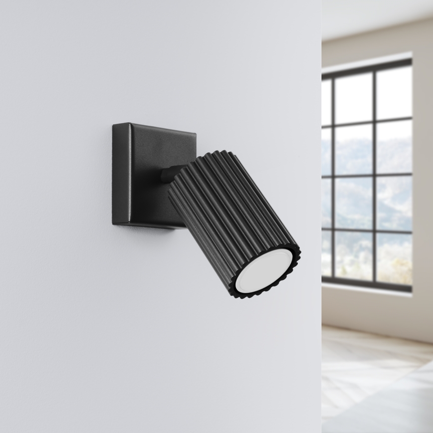 Brilagi - Zidna reflektorska lampa CRESTO 1xGU10/10W/230V crno