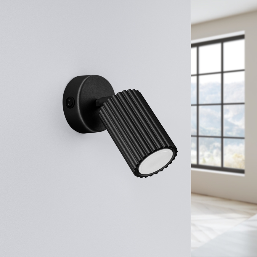 Brilagi - Zidna reflektorska lampa CRESTO 1xGU10/10W/230V crno