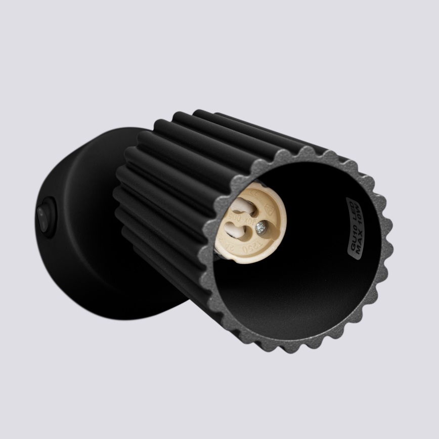 Brilagi - Zidna reflektorska lampa CRESTO 1xGU10/10W/230V crno