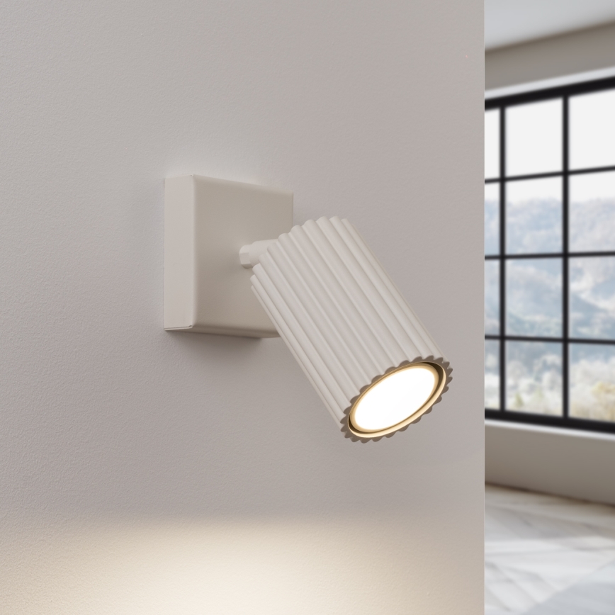 Brilagi - Zidna reflektorska lampa CRESTO 1xGU10/10W/230V kremasta