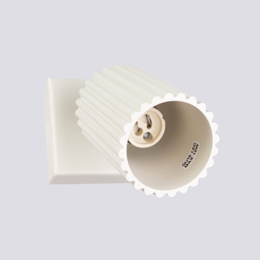 Brilagi - Zidna reflektorska lampa CRESTO 1xGU10/10W/230V kremasta