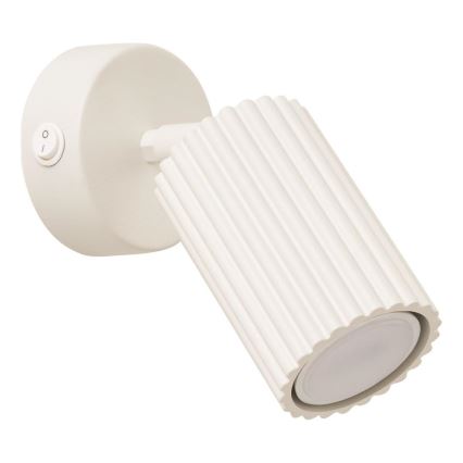 Brilagi - Zidna reflektorska lampa CRESTO 1xGU10/10W/230V kremasta