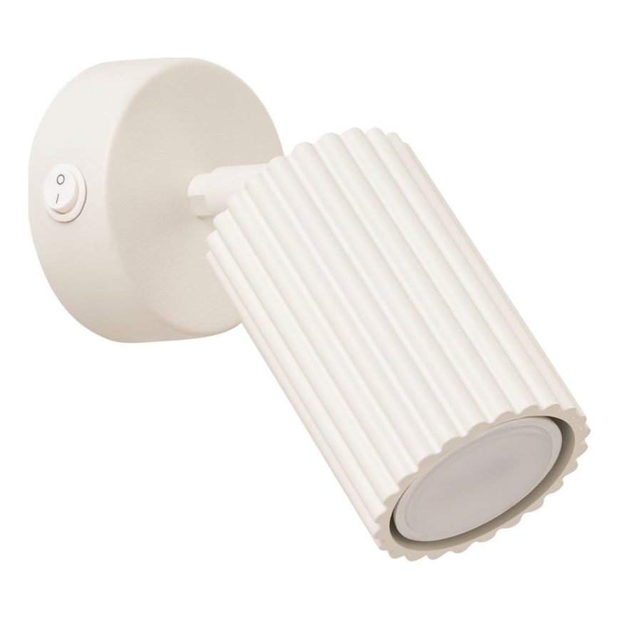 Brilagi - Zidna reflektorska lampa CRESTO 1xGU10/10W/230V kremasta