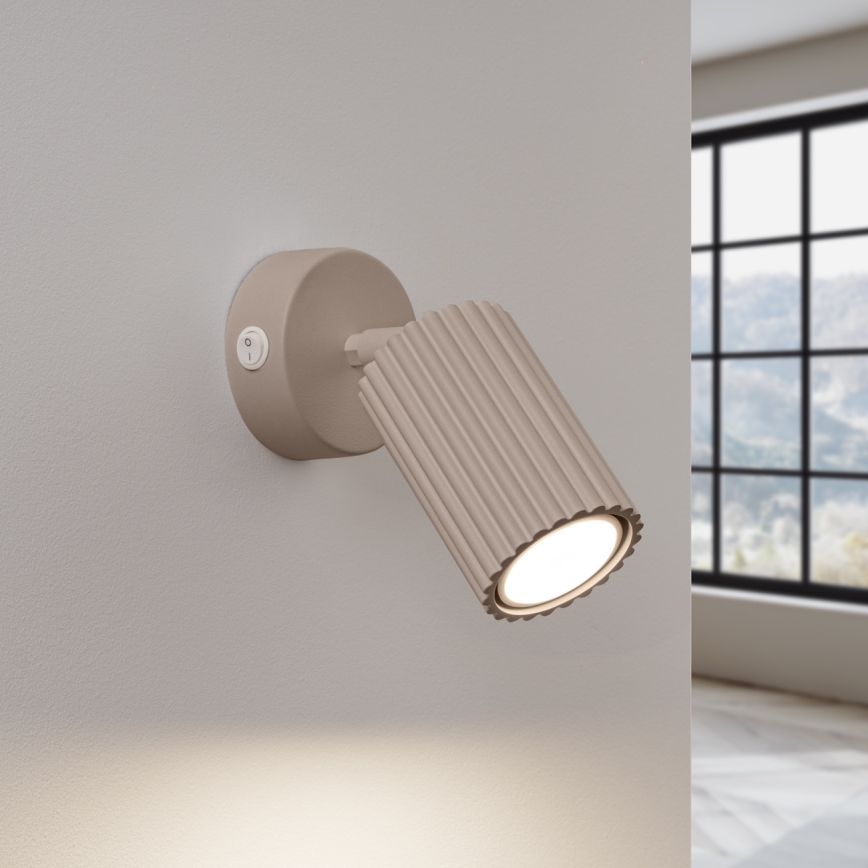 Brilagi - Zidna reflektorska lampa CRESTO 1xGU10/10W/230V taupe