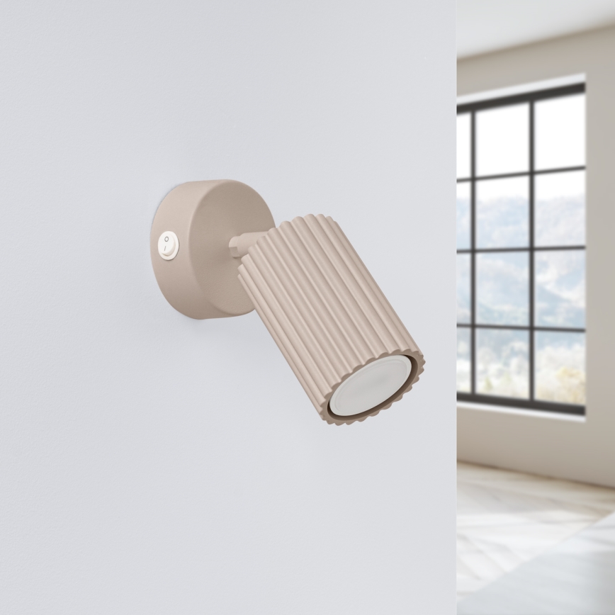 Brilagi - Zidna reflektorska lampa CRESTO 1xGU10/10W/230V taupe