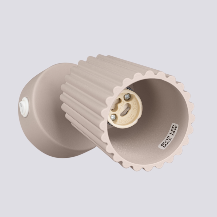 Brilagi - Zidna reflektorska lampa CRESTO 1xGU10/10W/230V taupe