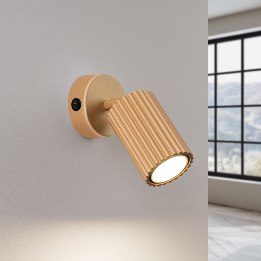 Brilagi - Zidna reflektorska lampa CRESTO 1xGU10/10W/230V zlatna