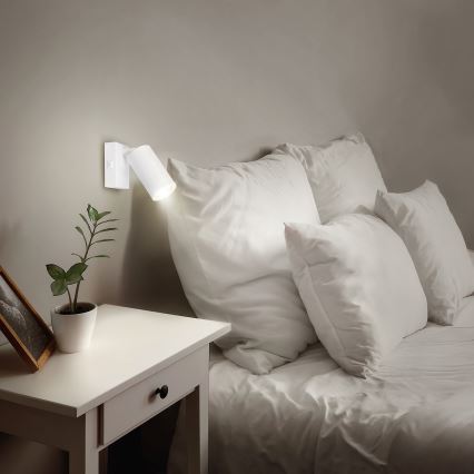 Brilagi - Zidna reflektorska lampa SELE 1xGU10/30W/230V bela