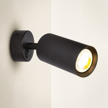 Brilagi - Zidna reflektorska lampa SELE 1xGU10/30W/230V crno