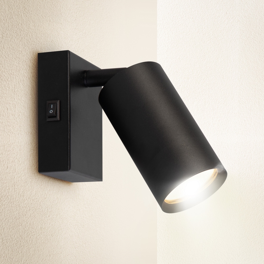 Brilagi - Zidna reflektorska lampa SELE 1xGU10/30W/230V crno