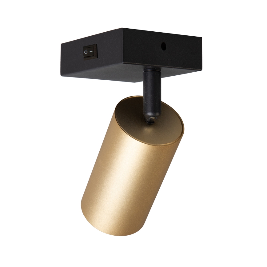 Brilagi - Zidna reflektorska lampa SELE 1xGU10/30W/230V crno/zlatna