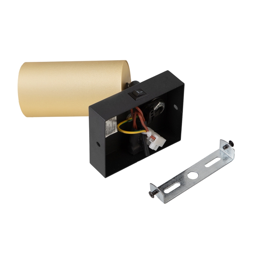 Brilagi - Zidna reflektorska lampa SELE 1xGU10/30W/230V crno/zlatna