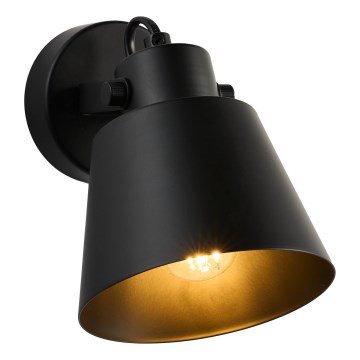 Brilagi - Zidna reflektorska lampa TECHNO 1xE27/60W/230V crno
