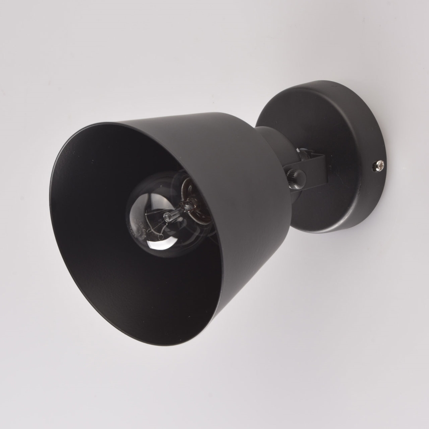 Brilagi - Zidna reflektorska lampa TECHNO 1xE27/60W/230V crno