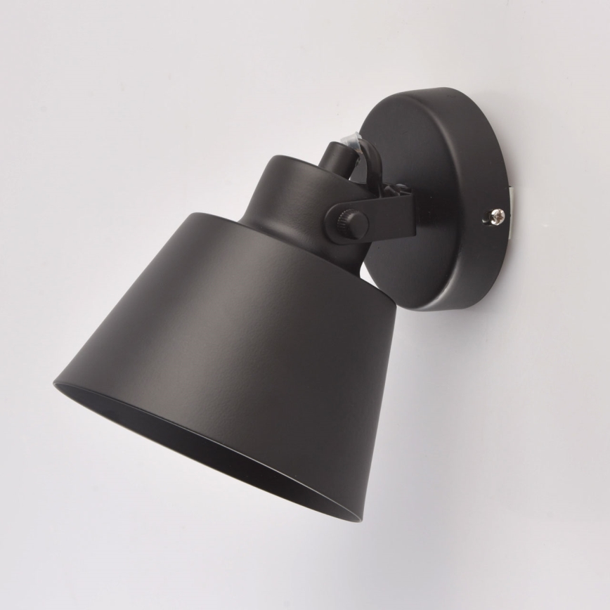 Brilagi - Zidna reflektorska lampa TECHNO 1xE27/60W/230V crno