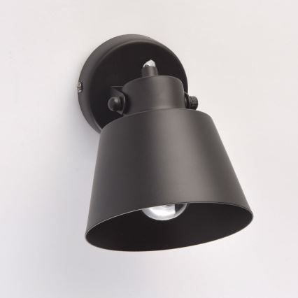 Brilagi - Zidna reflektorska lampa TECHNO 1xE27/60W/230V crno