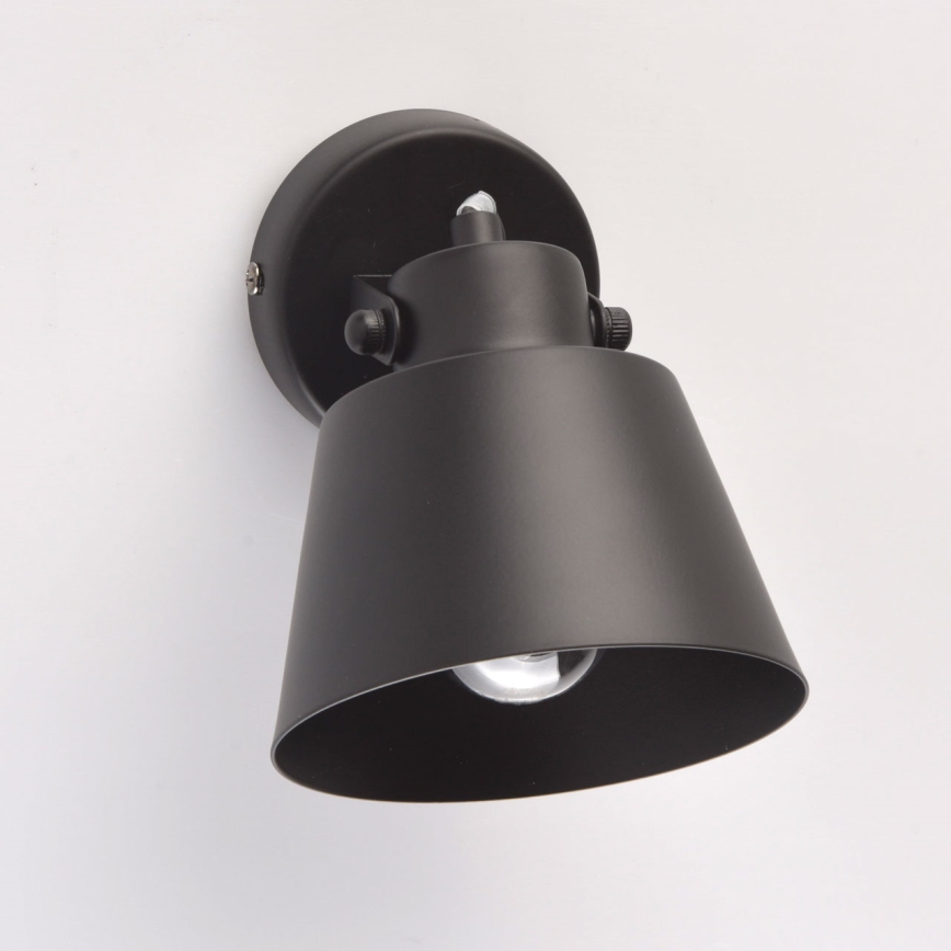 Brilagi - Zidna reflektorska lampa TECHNO 1xE27/60W/230V crno