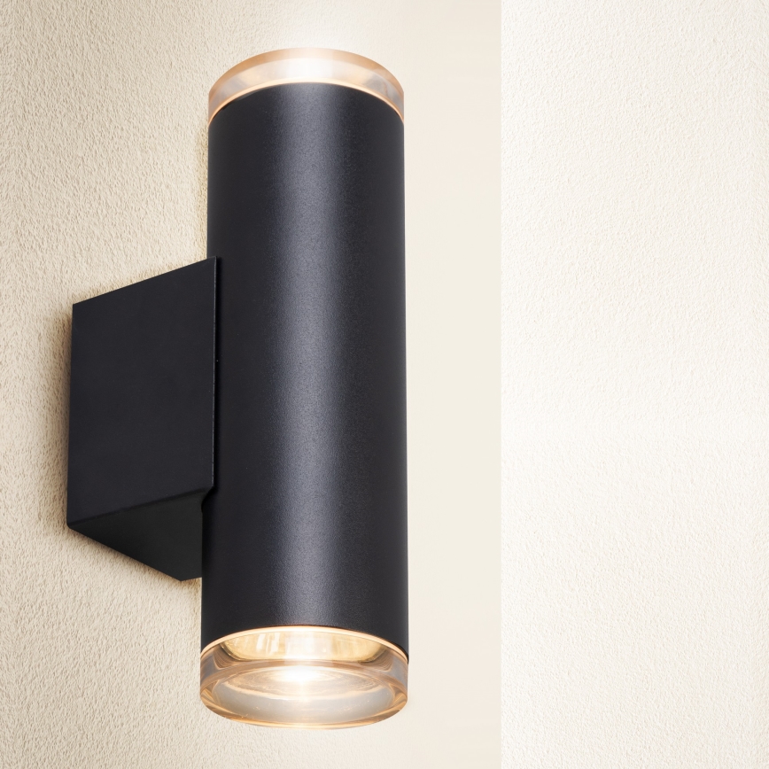 Brilagi - Zidna reflektorska lampa za kupatilo SELE AQUA 4xGU10/30W/230V IP44 crno