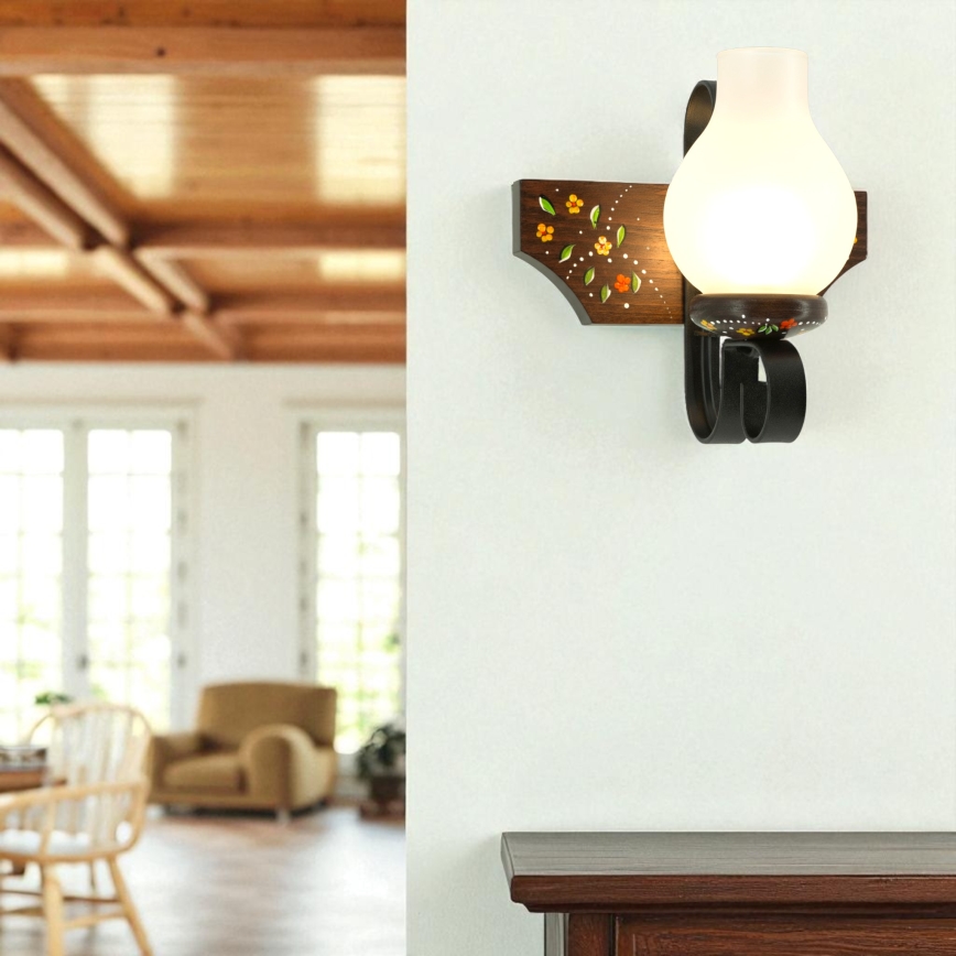 Brilagi - Zidna svetiljka QUEEN 1xE14/40W/230V buk/venge