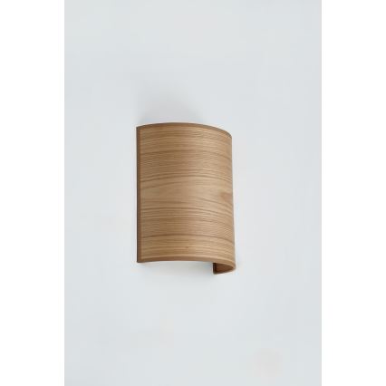 Brilagi - Zidna svetiljka SEMI 1xE27/15W/230V prečnik 20 cm braon