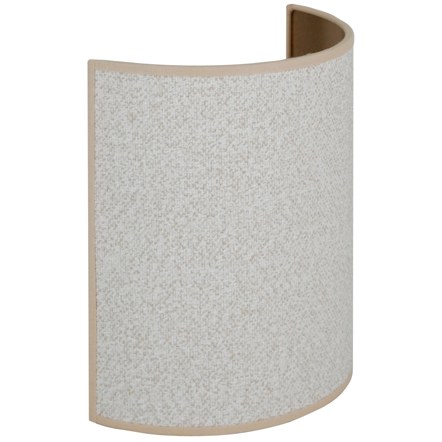 Brilagi - Zidna svetiljka SEMI 1xE27/15W/230V, prečnik 20 cm, svetlo siva