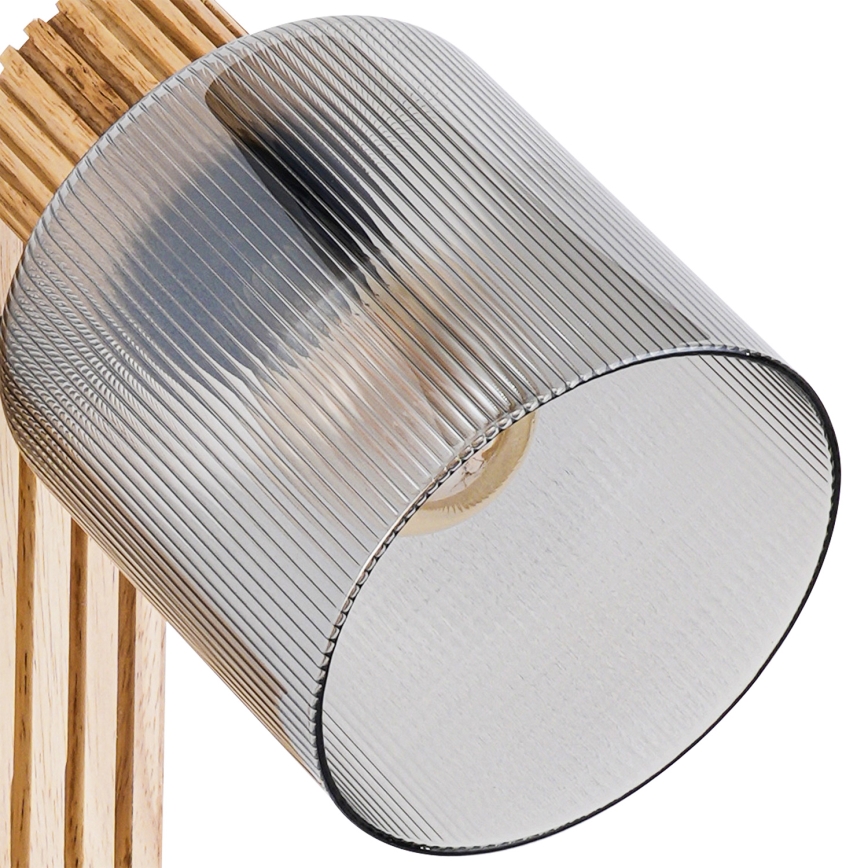 Brilagi - Zidno usmereno svetlo HYGGE 1xE14/15W/230V kaučukovac/dimljena