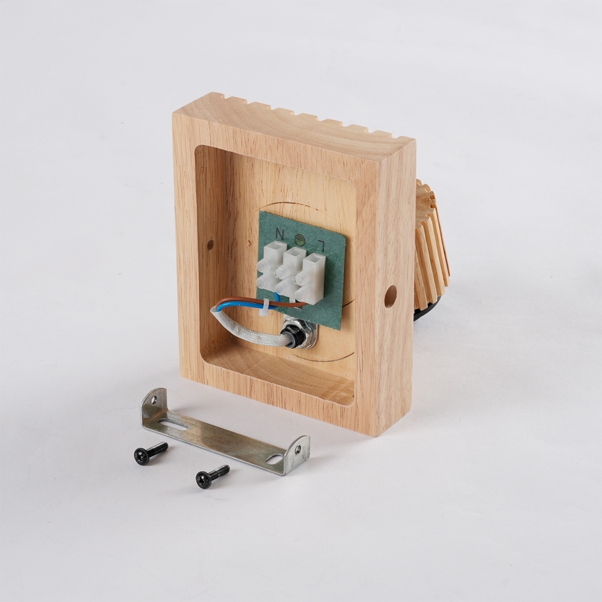 Brilagi - Zidno usmereno svetlo HYGGE 1xE14/15W/230V kaučukovac/dimljena