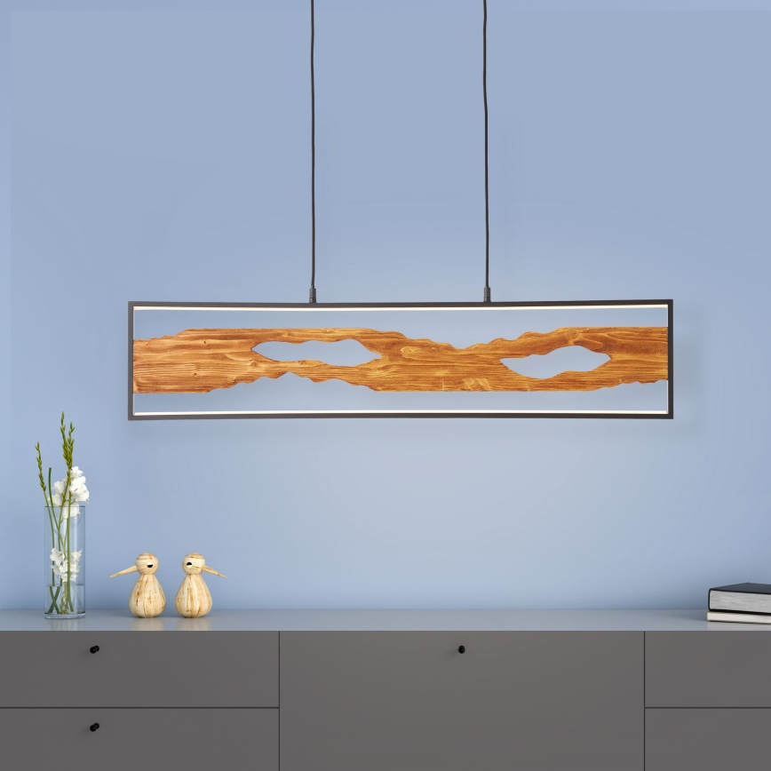 Brilliant - LED luster na sajli CHAUMONT LED/20W/230V bor - FSC sertifikovano