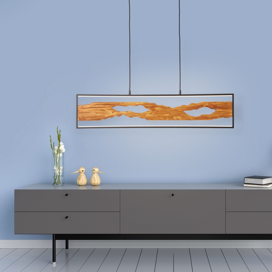Brilliant - LED luster na sajli CHAUMONT LED/20W/230V bor - FSC sertifikovano