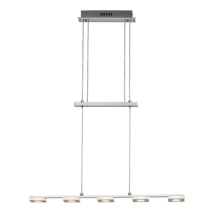 Brilliant - LED luster na sajli TRANSIT 5xLED/4W/230V