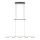 Brilliant - LED luster na sajli TRANSIT 5xLED/4W/230V