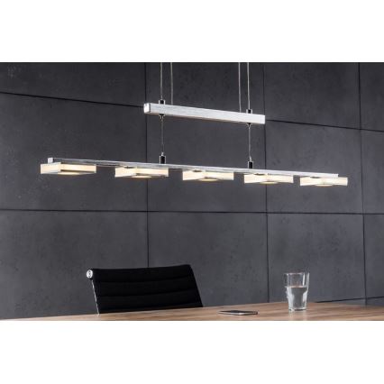 Brilliant - LED luster na sajli TRANSIT 5xLED/4W/230V