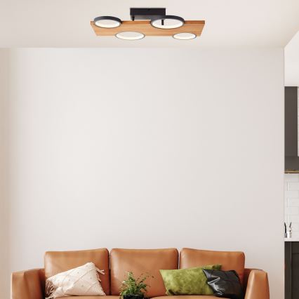 Brilliant - LED Plafonjera CHEESY LED/28W/230V bor - FSC sertifikovano