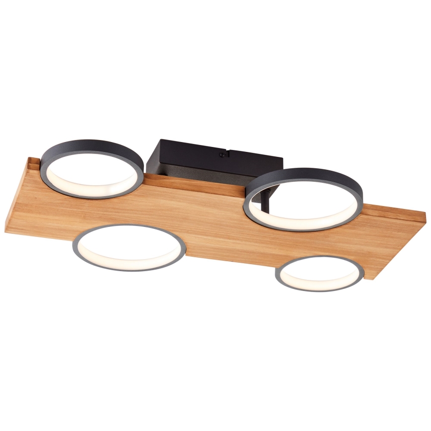Brilliant - LED Plafonjera CHEESY LED/28W/230V bor - FSC sertifikovano
