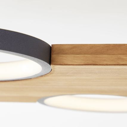 Brilliant - LED Plafonjera CHEESY LED/28W/230V bor - FSC sertifikovano