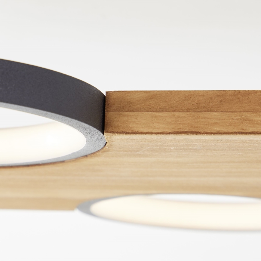 Brilliant - LED Plafonjera CHEESY LED/28W/230V bor - FSC sertifikovano
