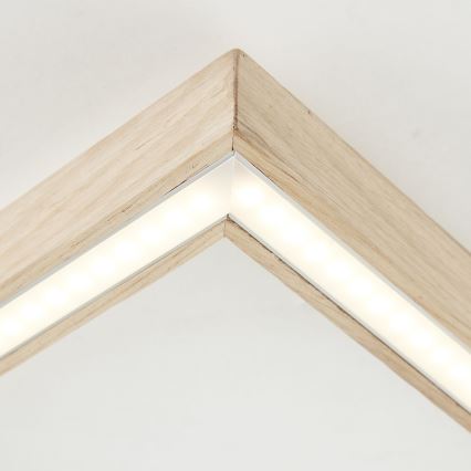 Brilliant - LED Plafonjera DELGROSSO LED/24W/230V 3000K hrast