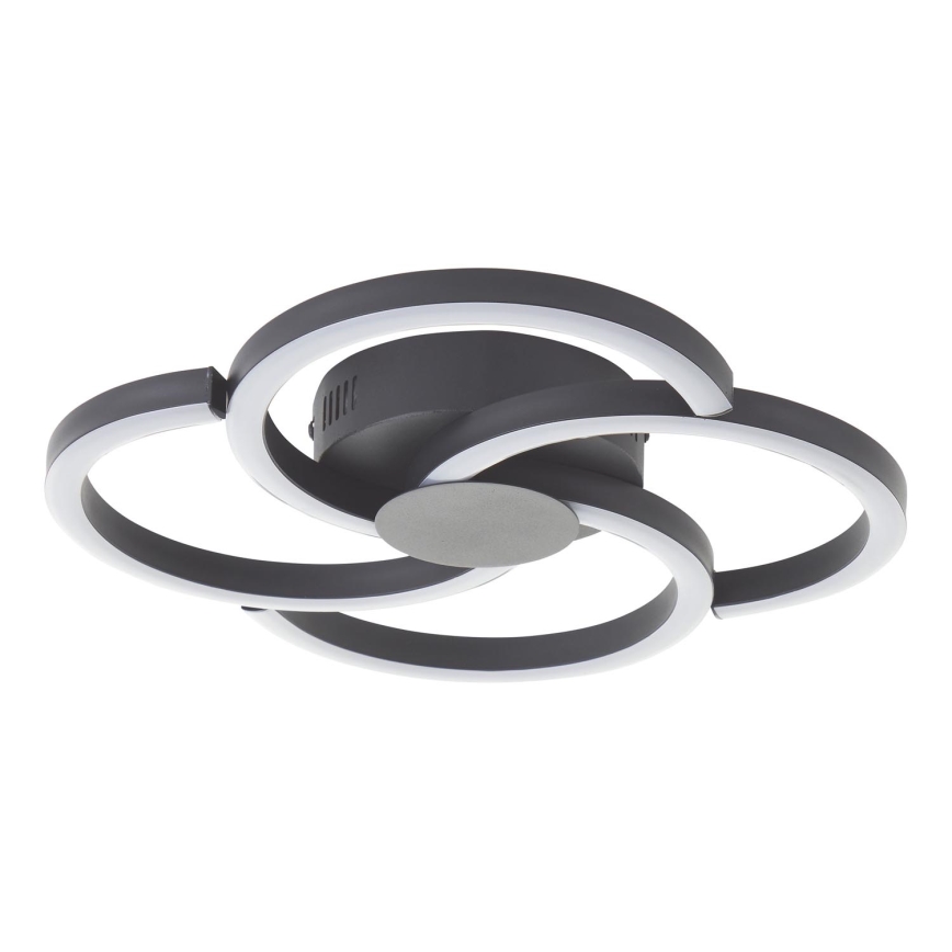 Brilliant - LED Plafonjera FICO LED/22W/230V pr. 34 cm crno
