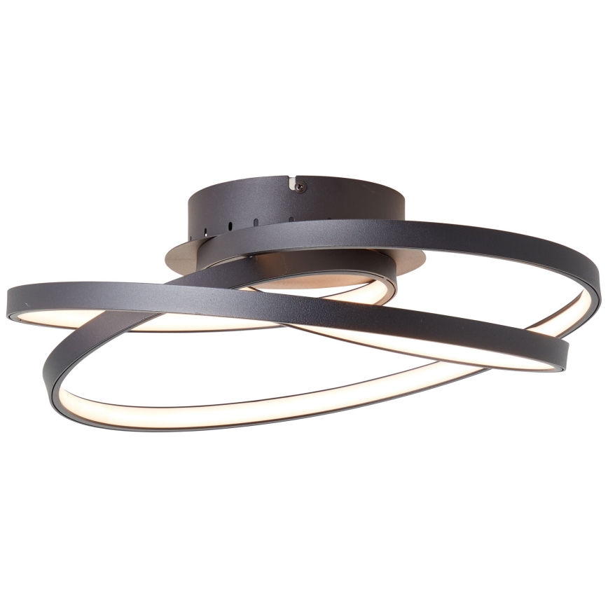 Brilliant - LED Plafonjera LABYRINTH LED/40W/230V pr. 39,5 cm crno