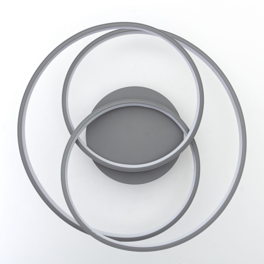 Brilliant - LED Plafonjera LABYRINTH LED/40W/230V pr. 39,5 cm sivo