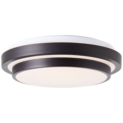 Brilliant - LED Plafonjera MALMÖ LED/12W/230V 3000K pr. 34,5 cm crno